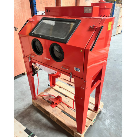 Photo cabine de sablage en bonne affaire optimachines