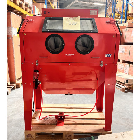 vue de face cabine de sablage ssk unicraft en bonne affaire optimachines