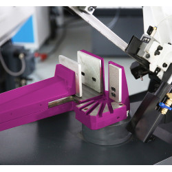 Photos mors remplaçable de la scie à ruban  Optimum S 275 P