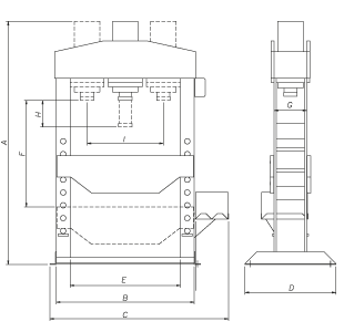 Schema presse motorise