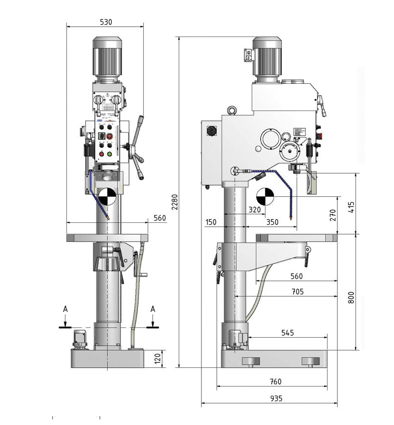 Shéma dimensions B40GSM