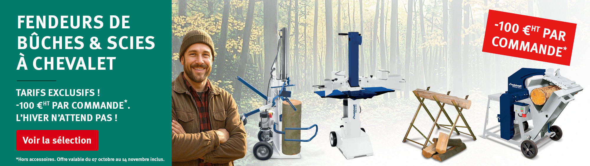 Reprenez vos projets d’automne avec notre sélection de machines, mobilier et solutions de confort.