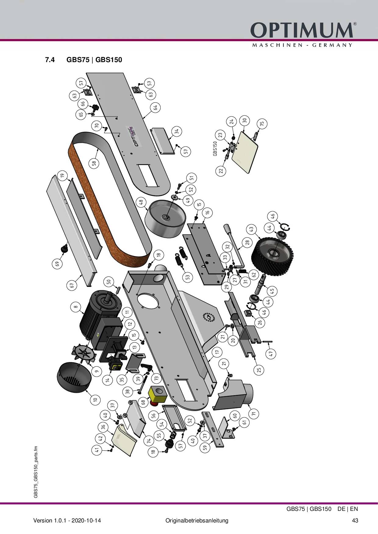 combiné ponceuse à bande et disque 150 HBM 100 x 915 - 01472 (20-) -  MACHINES ET OUTILS-FRANCE