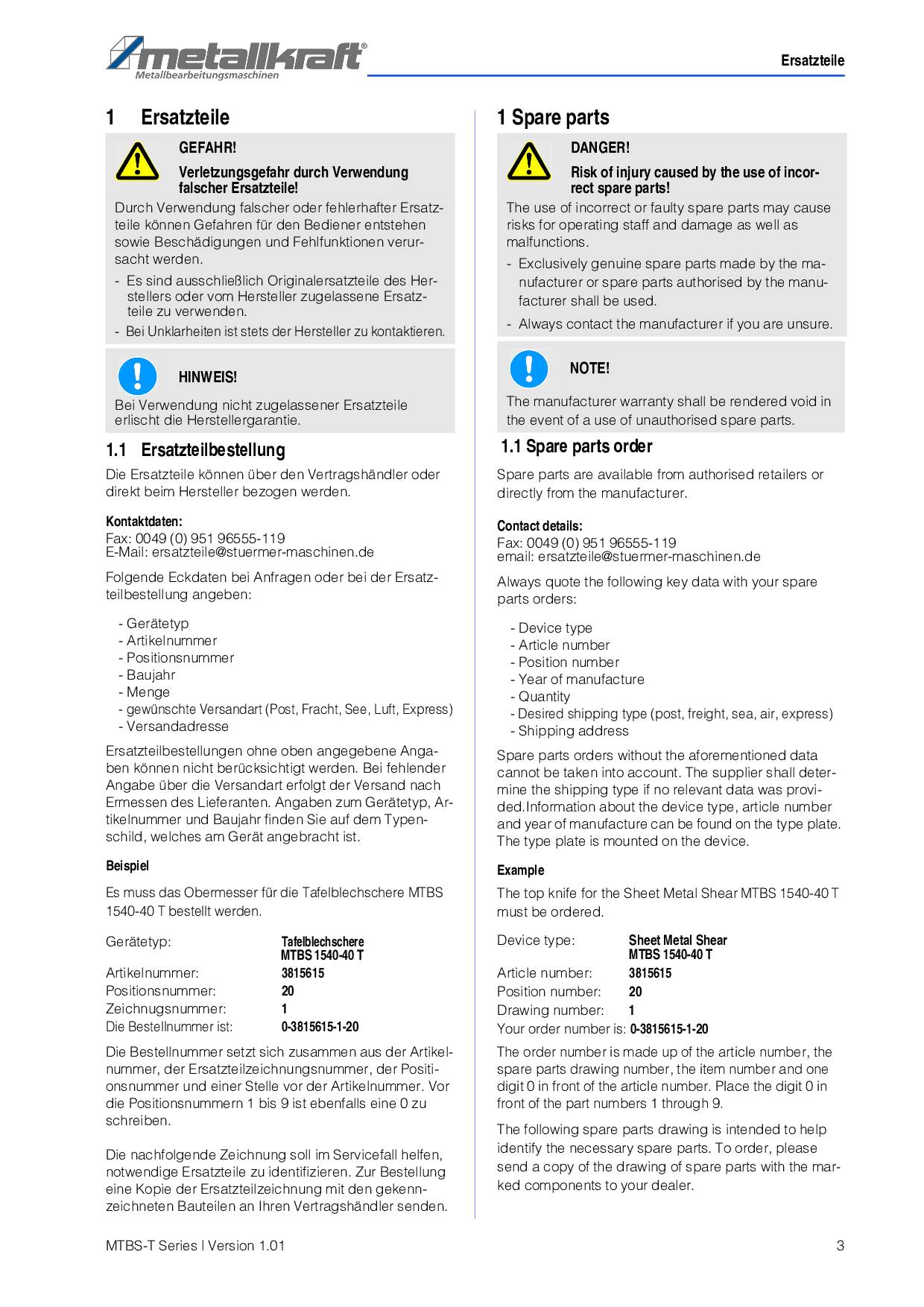 Cisailles à tôle motorisées Metallkraft MTBS 3130-40 T - Optimachines