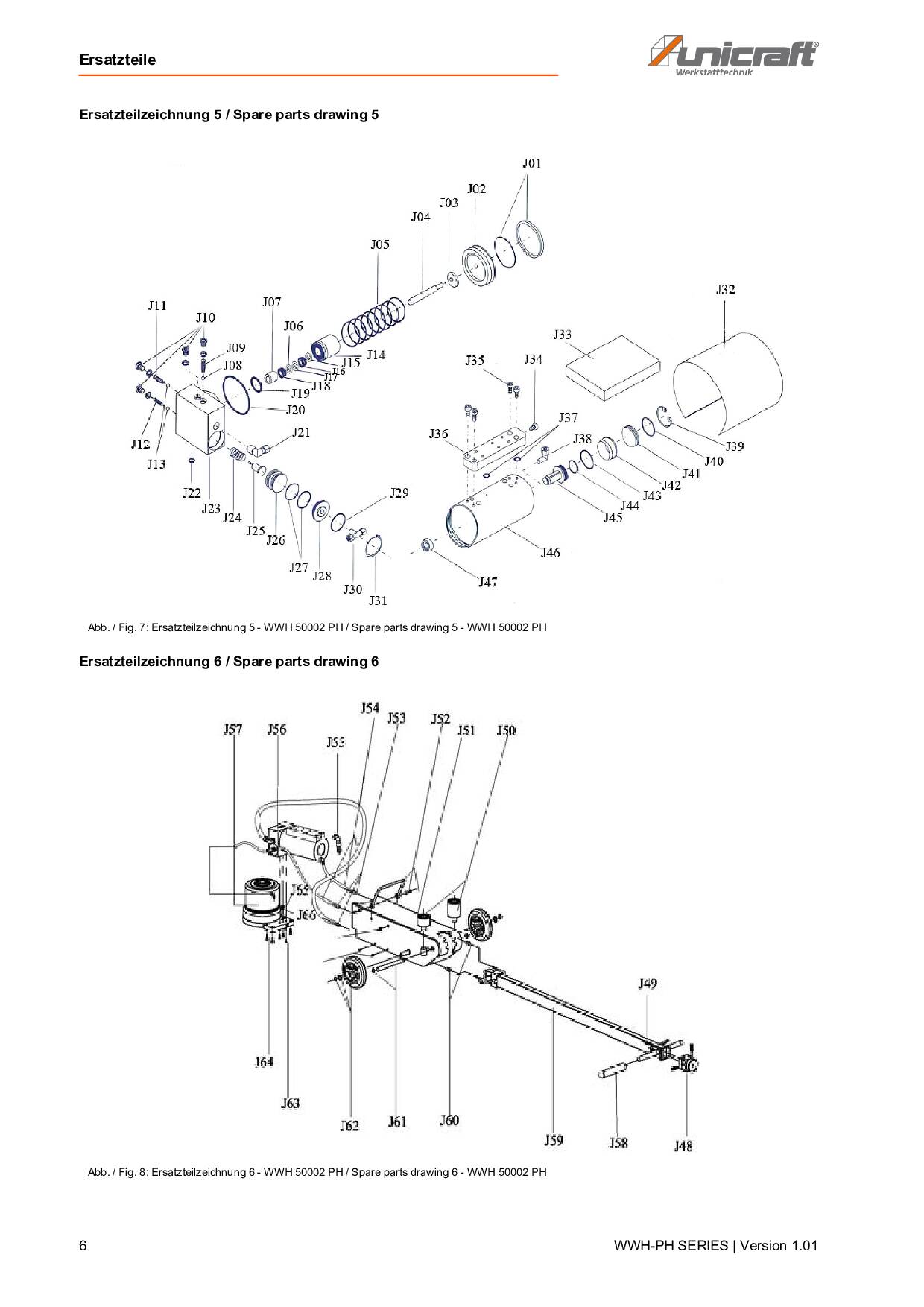 Crics pour véhicules Unicraft Cric hydro-pneumatique WWH 40003 PH